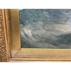 Ernest Dade (Staithes Group 1864-1934): 'Northumbrian Mules', watercolour signed 50cm x 75cm 
Provenance: private collection, purchased Phillips London 17th April 2000 Lot 247