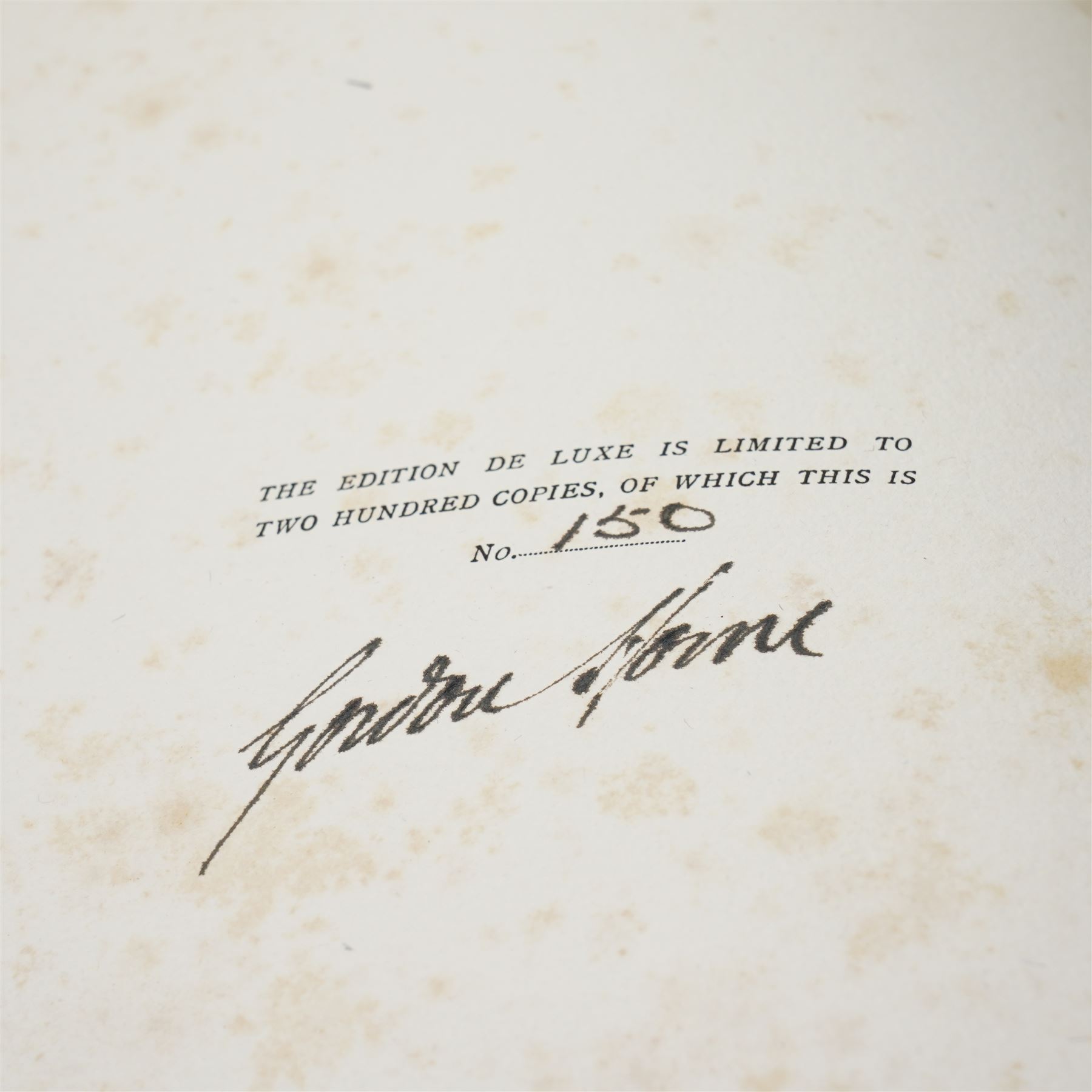 Large collection of Mortimer Menpes and AC Black travel books including notable limited and signed volumes 'Durbar' signed 888/1000, 'Paris' de-luxe edition 147/500, 'Cruikshank's Water-Colours' signed 31/300, 'Yorkshire Coast & Moorland Scenes' signed by Gordon Home 150/200 etc approx 100 volumes