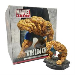 Corgi Marvel Heroes Fantastic Fours’ ‘The Thing’ hand painted limited edition 537/2500 metal statue, with certificate of authenticity and original box