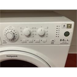 Hotpoint Aquarius 8kg washer dryer WDAL8640- LOT SUBJECT TO VAT ON THE HAMMER PRICE - To be collected by appointment from The Ambassador Hotel, 36-38 Esplanade, Scarborough YO11 2AY. ALL GOODS MUST BE REMOVED BY WEDNESDAY 15TH JUNE.