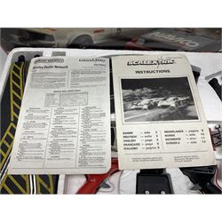 Scalextric - Rallye Internationale set with Audi Quattro and Austin Metro; boxed with instructions