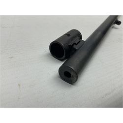 FIREARMS CERTIFICATE REQUIRED - BSA .22 LR rifle with Martini take-down action, 63.5cm(25