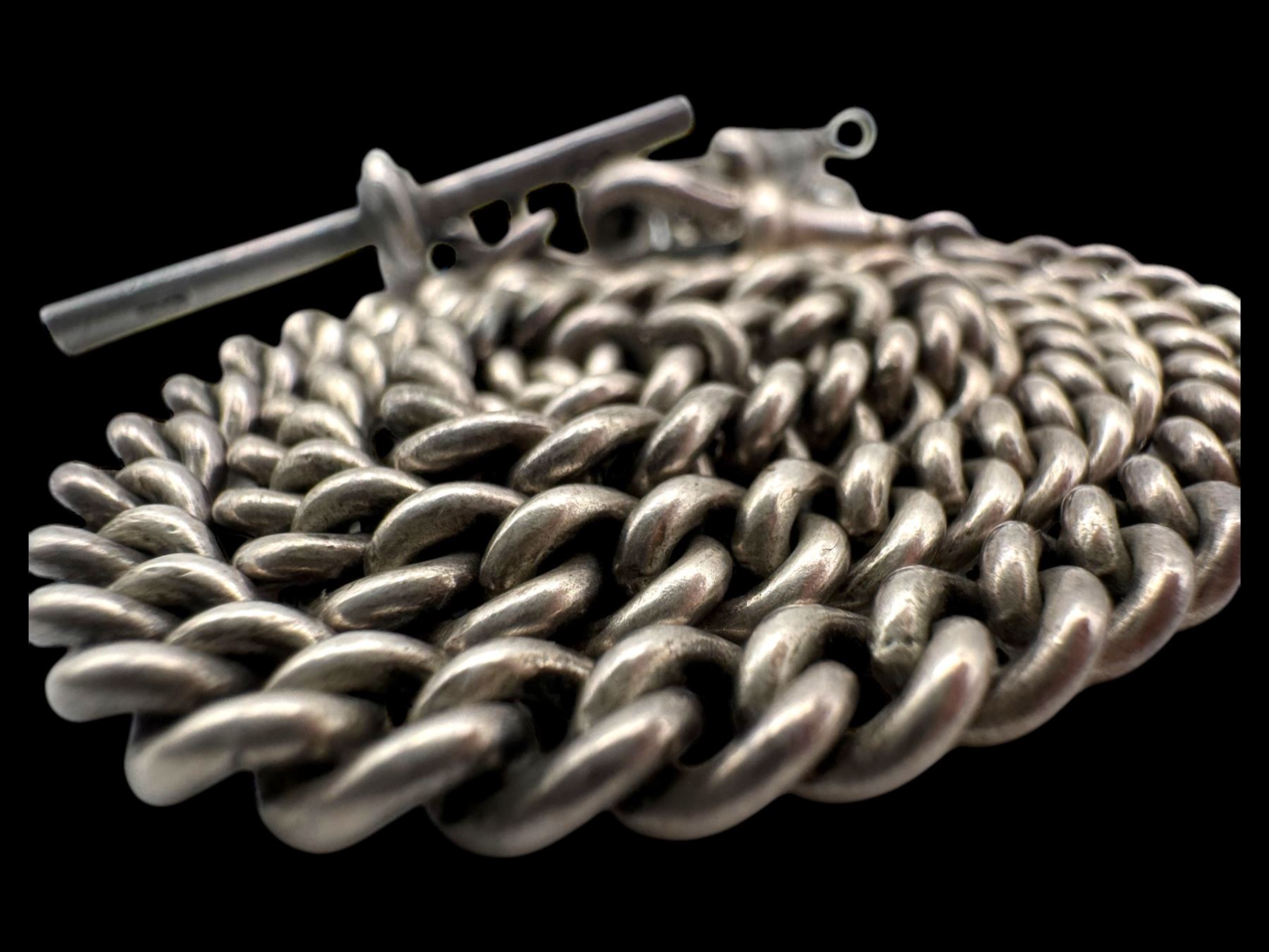 Rotary 9ct gold wristwatch on leather strap, silver jewellery including Albert chain, rings, blue john pendant, charms and chains etc