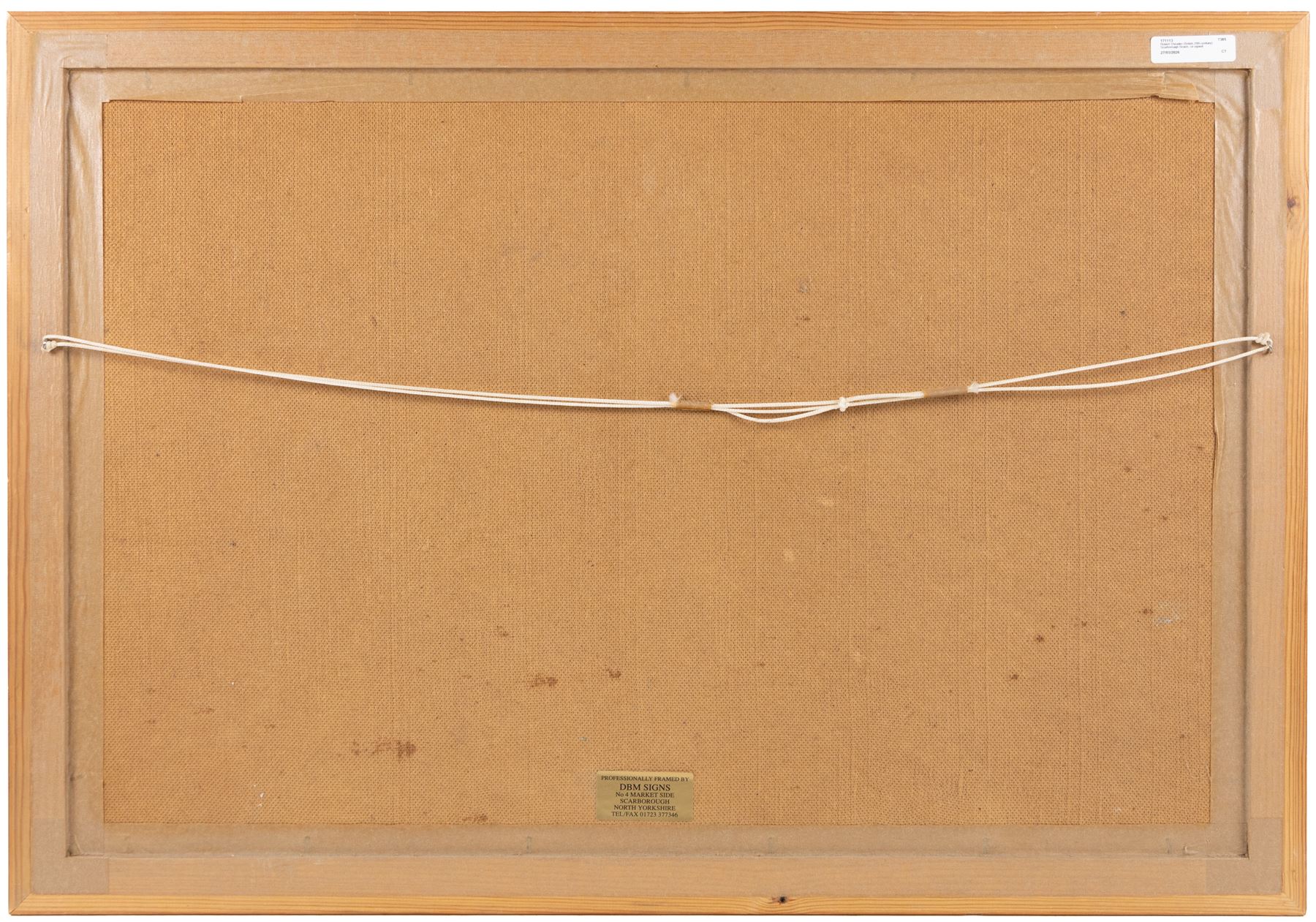 Robert Sheader (British 20th Century): Scarborough Beach, oil on board signed 50cm x 75cm 