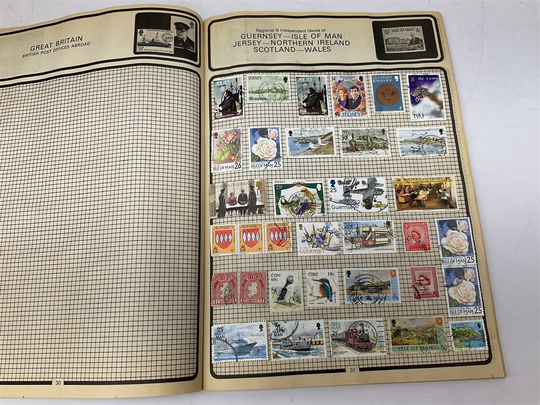 Great British and World stamps, including Trinidad and Tobago, Israel, Ireland, New Zealand, Jamaica etc, housed in various albums, folders and stockbooks, in one box