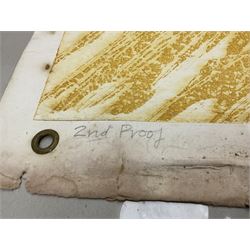 Joe Tilson (British 1928-2023): 'Proscinemi Tiryns', etching with aquatint, photo-lithograph and collage in colours on wove, signed dated 1977 and inscribed '2nd proof' in pencil 82cm x 59cm