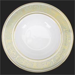 Royal Doulton English Renaissance pattern dinner service for six, including dinner plates, side plates, bowls, two covered dishes etc
