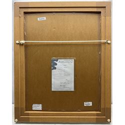 Dylan Izaak (British 1971-): 'Snowed Under', limited edition embellished giclée print laid down on board signed and numbered 1/195, 65cm x 50cm 
Provenance: purchased by the vendor from Whitewall Galleries