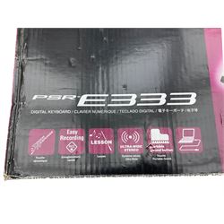 Yamaha PSR-E333 electric keyboard