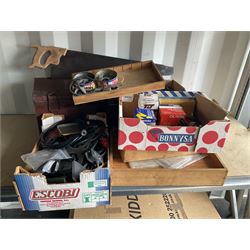 Tools, motorcycle parts, accessories and other  - THIS LOT IS TO BE COLLECTED BY APPOINTMENT FROM DUGGLEBY STORAGE, GREAT HILL, EASTFIELD, SCARBOROUGH, YO11 3TX