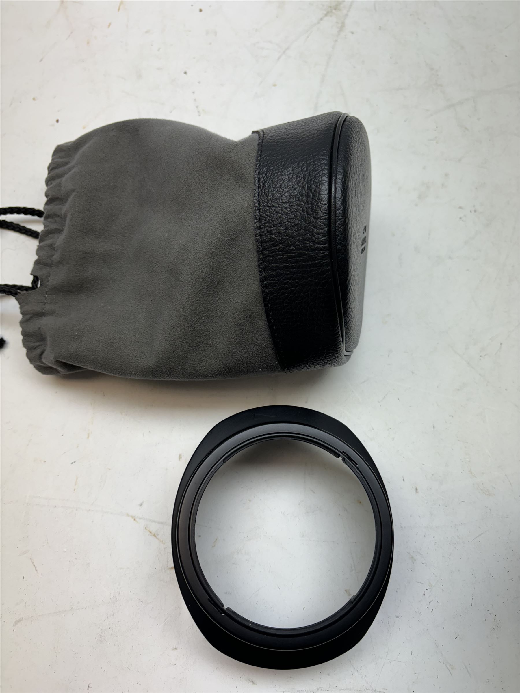Canon Ultrasonic EF 16-35mm 1:2.8 L USM zoom lens serial no. US0207, with Canon EW-83E lens hood, in carry pouch