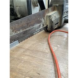 Set of four electric reciprocating saws with maintenance kit, DeWalt DW390, Black and Decker BD380 and Nutool - THIS LOT IS TO BE COLLECTED BY APPOINTMENT FROM DUGGLEBY STORAGE, GREAT HILL, EASTFIELD, SCARBOROUGH, YO11 3TX