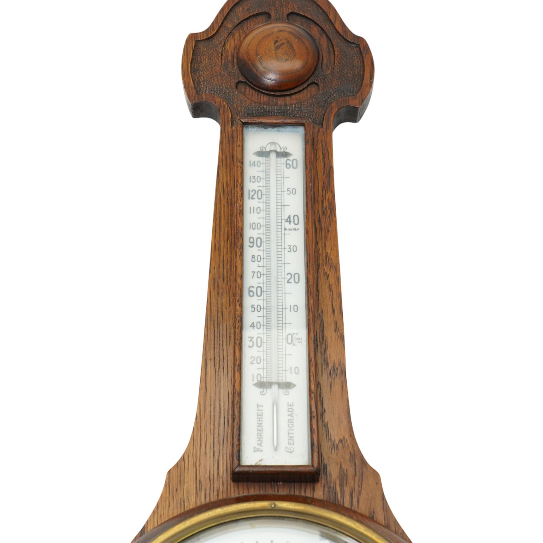 Aneroid barometer, H80cm 