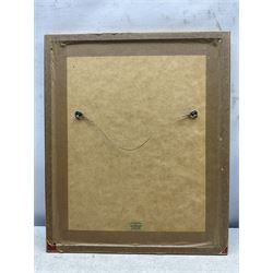 After Edgar Degas (French 1834-1917): 'La Classe de Danse', chalcograph engraving, with Musee De Louvre blindstamp, 33cm x 29cm 