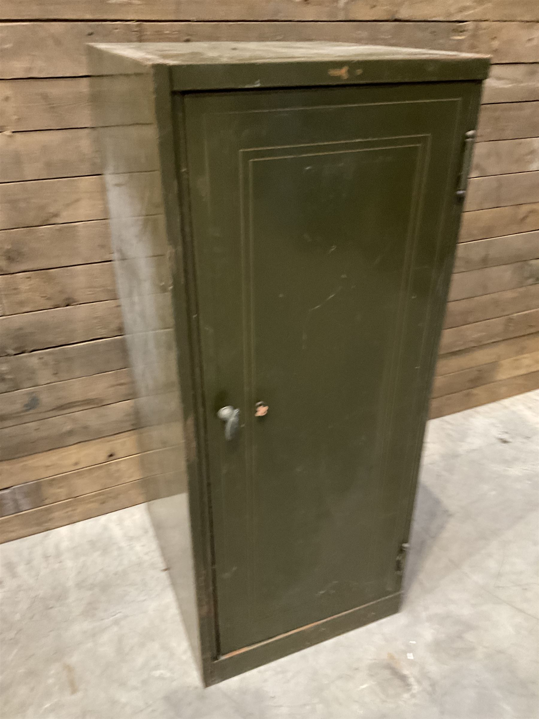 Art Metal Steel Office Furniture - mid-20th century lockable cupboard