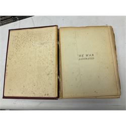 Three boxes of books, periodicals and DVDs of military interest with particular emphasis on WW2 including The History of World War Two in thirty original parts by Orbis, The D-Day Experience by Richard Holmes, The World War Two Databook, The World at War, Special Forces etc