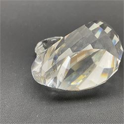 Collection of Swarovski Crystal animals, to include hedgehogs, snails, birds, mice and snakes, etc