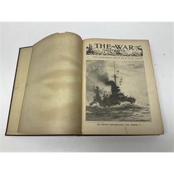 Wilson H.W. (Ed.): The Great War. The Standard History of the All-Europe Conflict. 1914-1919 Amalgamated Press. Uniformly bound in maroon/black cloth; and The War Illustrated. Seven bound volumes (Ex.8) 1914-1919. (20)