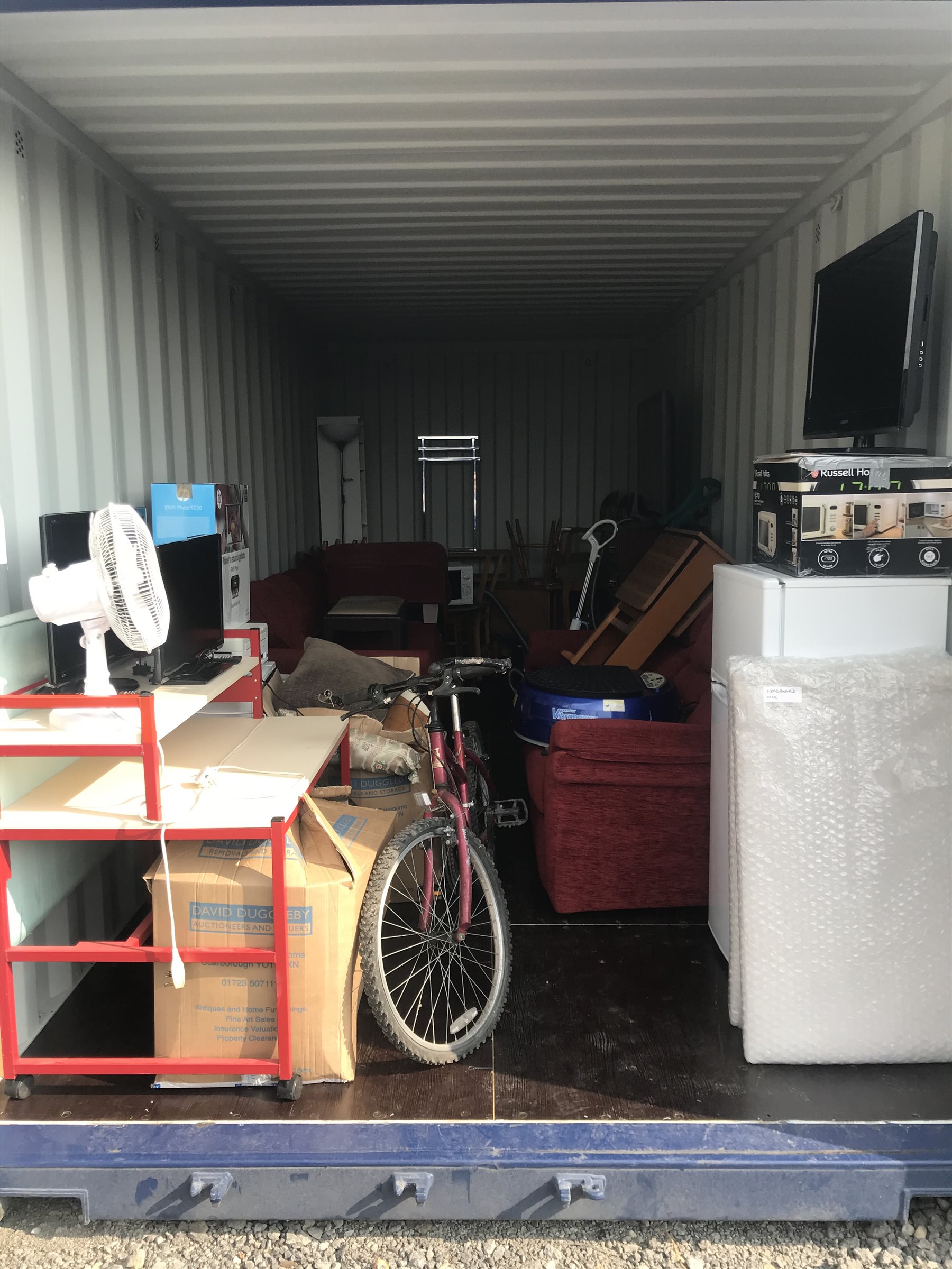 Container Auction. Entire container contents as per photographs, to