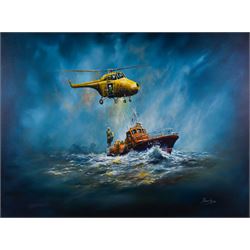 Dean Regan (Northern British 1960-): White Rose of Yorkshire - Whitby Waveney class lifebo...