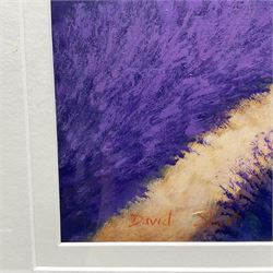 David Short (Nottingham 1940-): Tuscan Vineyards, two oils on board signed, 43cm x 43cm and 29cm x 59cm (2)