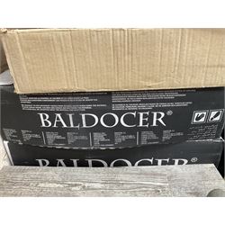 Baldocer floor tiles, made in Spain approx. 200, together with box of smaller surrounding tiles 