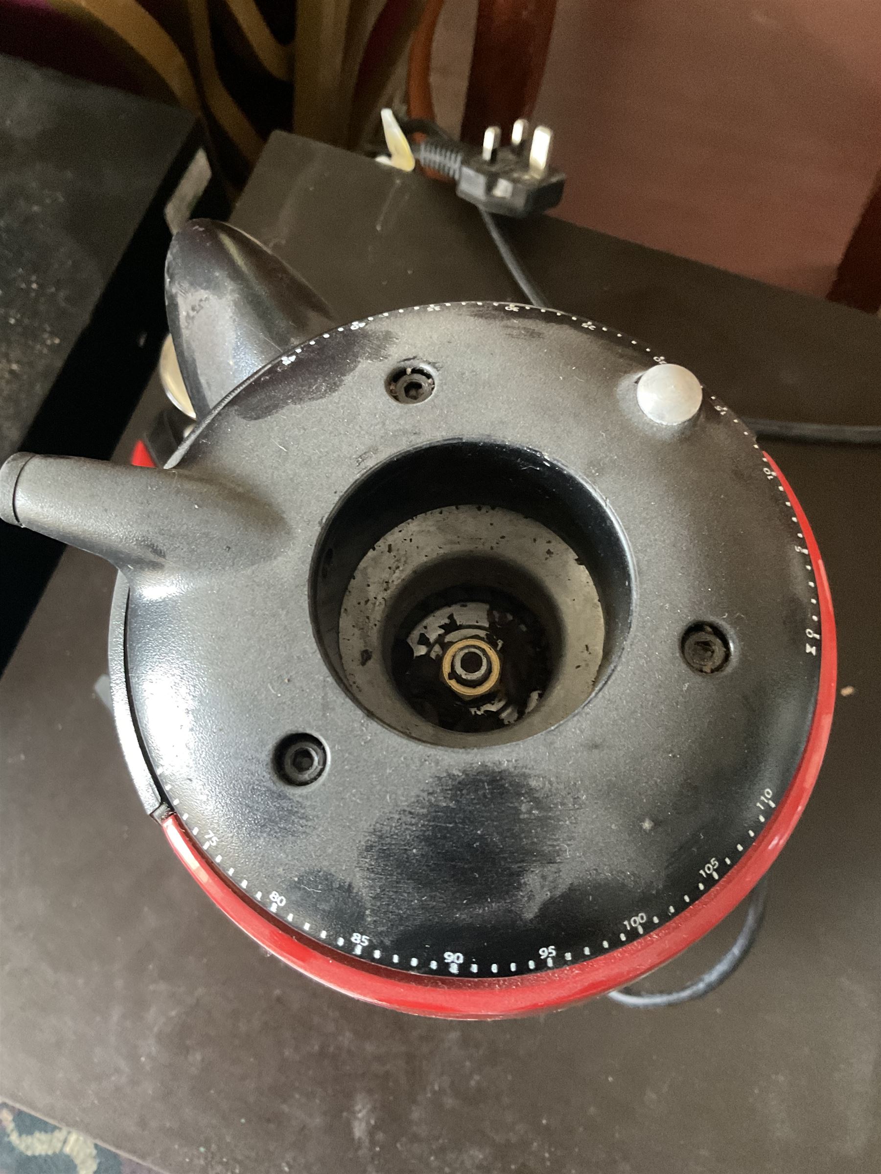 Compak K3 touch red Ferrari coffee bean grinder- LOT SUBJECT TO VAT ON THE HAMMER PRICE - To be collected by appointment from The Ambassador Hotel, 36-38 Esplanade, Scarborough YO11 2AY. ALL GOODS MUST BE REMOVED BY WEDNESDAY 15TH JUNE.