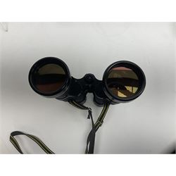  Optolyth TBS 80 monocular telescope, with additional lenses, Velbon sherpa monopod and Miranda 16x50 gold coated optics binoculars. 