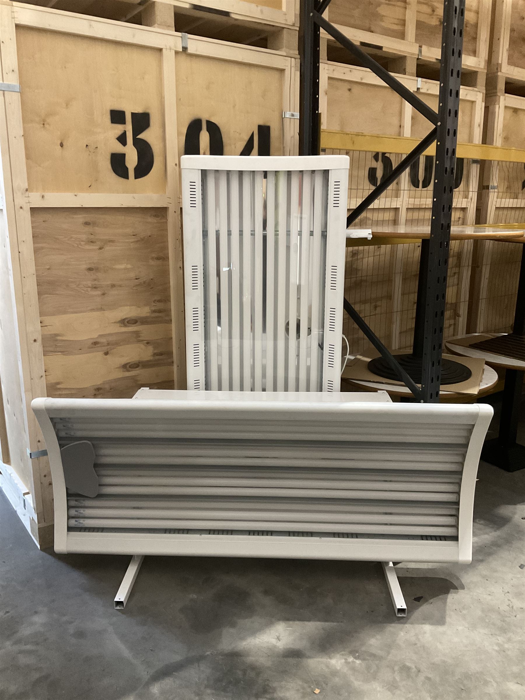 Hapro Topaz Laydown Sunbed. - THIS LOT IS TO BE COLLECTED BY APPOINTMENT FROM DUGGLEBY STORAGE, GREAT HILL, EASTFIELD, SCARBOROUGH, YO11 3TX