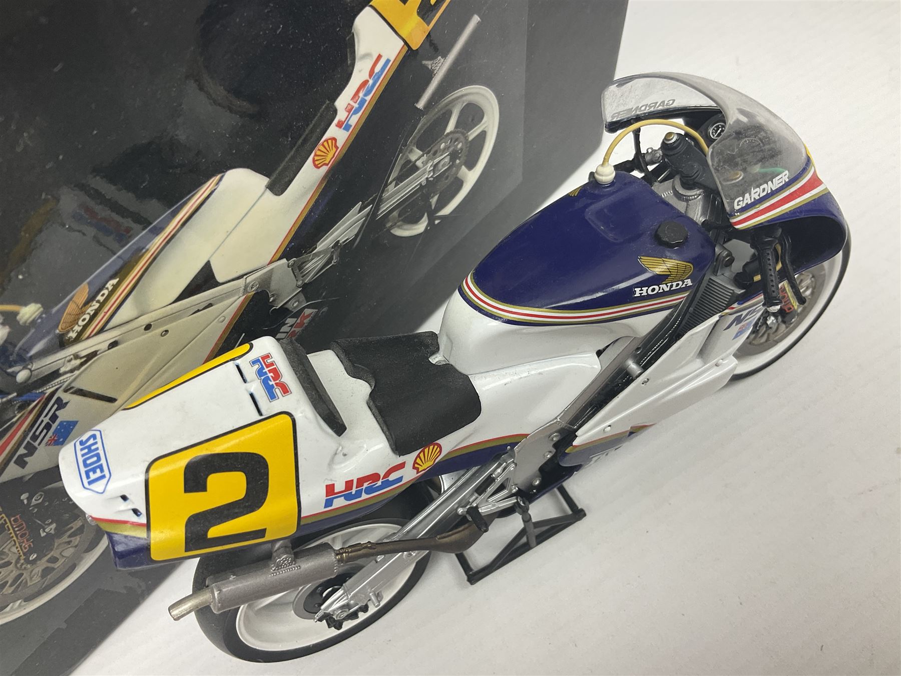 Minichamps Classic Bike Series 1:12 scale die-cast model - Honda NSR500 Wayne Gardner GP1987; boxed