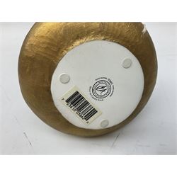 Border Fine Arts, swimming otter, together with three country artists figures, mice on candle stick, mice on garden tap, mice in cap, otter H26cm