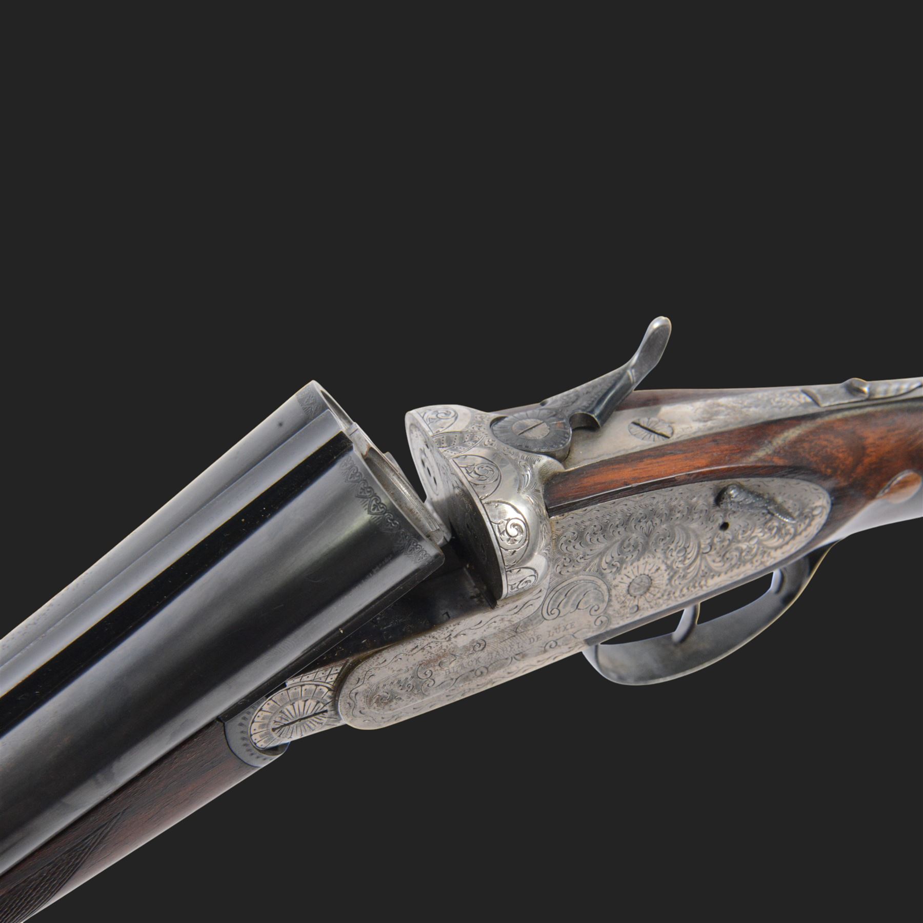 Garbi Black Sabel De Luxe, 12 bore double trigger sidelock ejector, side by side double barrel shotgun with 69cm (27