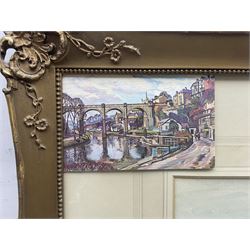 Walter Cecil Horsnell (British 1911-1997): Yorkshire Village Scenes, pair watercolours signed 31cm x 50cm (2)