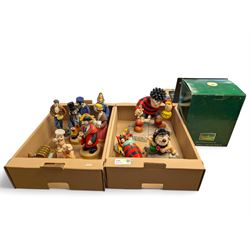 Robert Harrop The Beano Dandy Collection Menacemobile, boxed together with Robert Harrod Big Gnasher and Big Dennis, five Robert Harrod Camberwick Green collection figures, etc