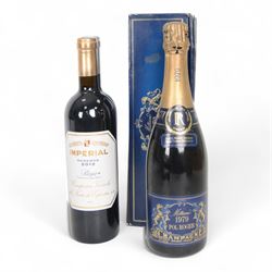 Imperial Reserva 2012 Rioja, 14% vol 75cl and Pol Roger 1979 champagne, unknown proof 75cl 
