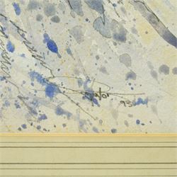 Colin See-Paynton (British 1946-): 'Yr Wyddfa and Crib Goch' Wales, watercolour signed, titled on artist's label verso 34cm x 52cm