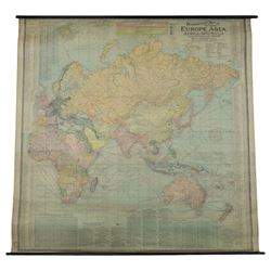 The Scarborough Company (London c.1907): 'Scarborough's Map of the World', double-sided ro...