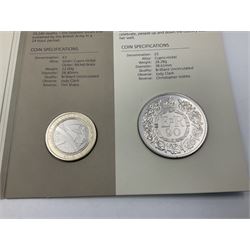 Two The Royal Mint United Kingdom Annual Coins Sets, dated 2015 and 2016, both in card folders with certificates