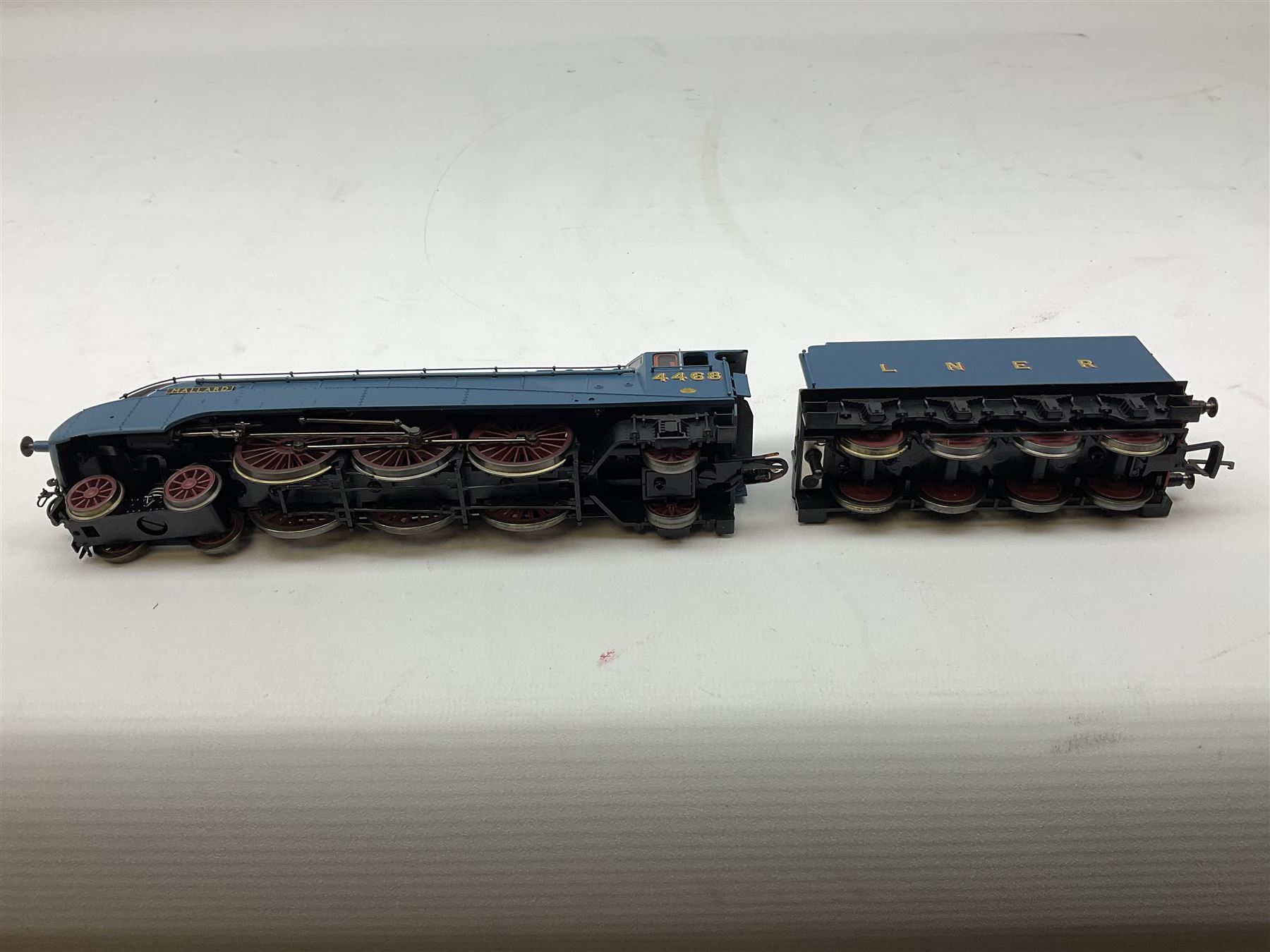 Hornby '00' gauge - LMS Streamlined Princess Coronation Class 4-6-2 locomotive 'Duchess of Hamilton' no. 6229, Class A4 4-6-2 locomotive 'Sir Charles Newton' no. 4901 and Class A4 4-6-2 locomotive 'Mallard' no. 4468, all DCC ready (3)