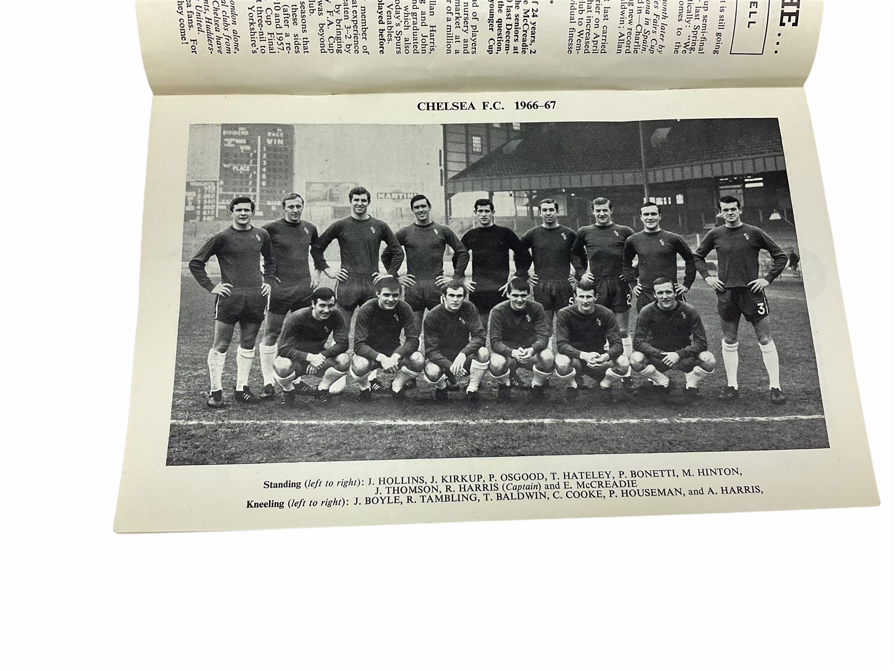 Three football programmes / match-day magazines, 'Chelsea V Tottenham Hotspur Final Saturday May 20th 1967' with 'Daily Express Community Singing' song sheet insert, 'Arsenal V Leeds United Final Saturday 6th May 1972' and 'Football League Division One Notts County V Coventry City Saturday 5th September 1981' signed by Tommy Lawton (3)