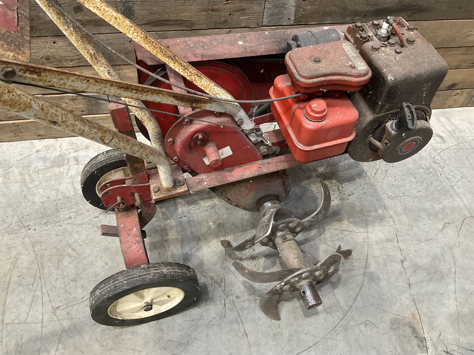 Westmac petrol garden tiller