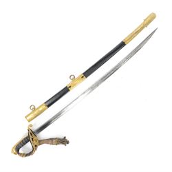 British William IV 1822 pattern Infantry General sword, retailed by John Salter cutler to ...