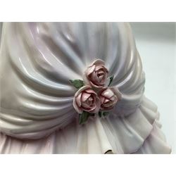 Coalport figure, Secret Garden, designed by Sue McGarrigle, with original box and certificate of authentication, H26cm