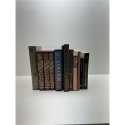 Folio Society; thirty-nine volumes, including The Private Lives of Tudor Monarchs, Mozarts, The Cretan Runner, The Hundred Years War etc  
