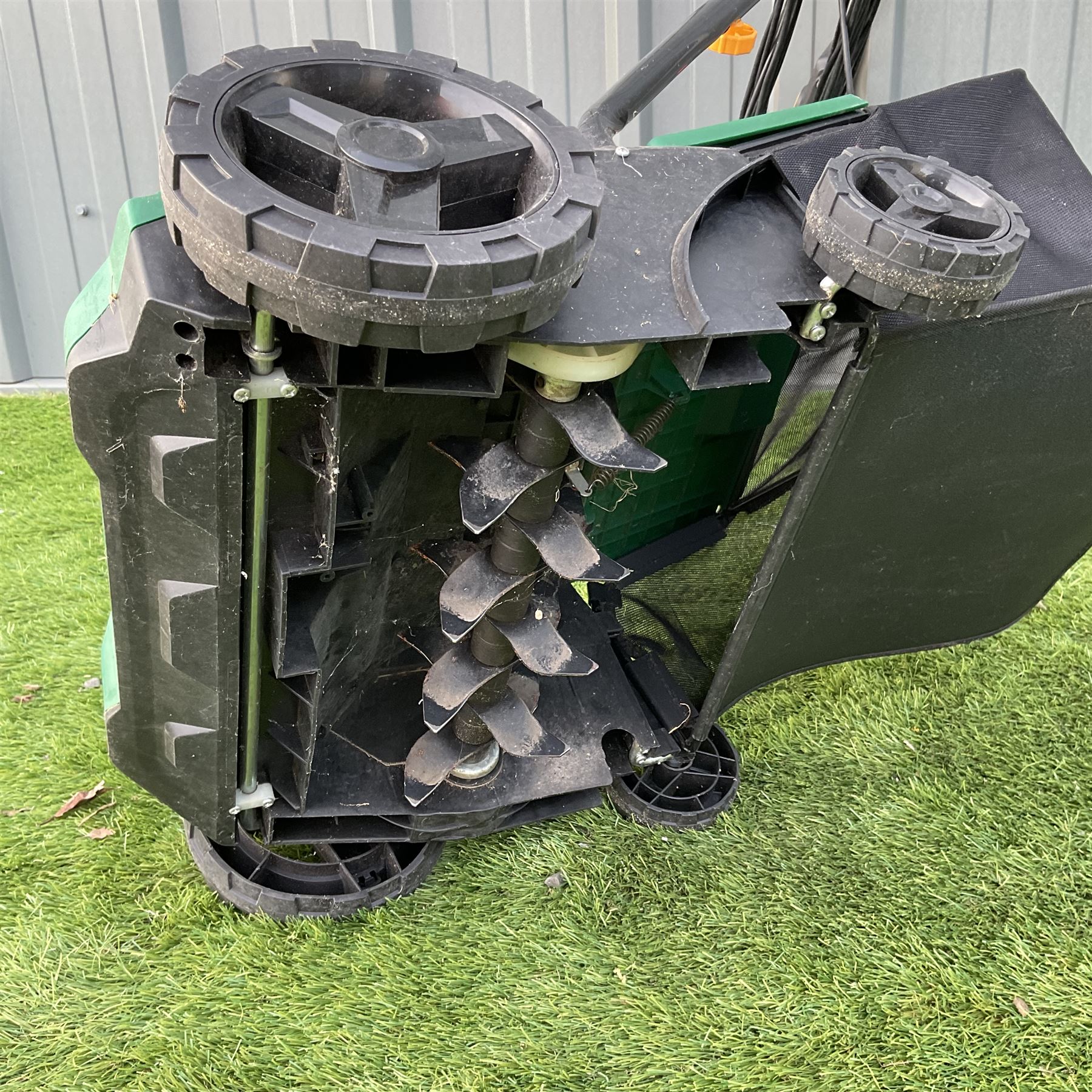 Bosch AXT 1600 HP garden shredder and FPRS1500 electric garden raker  - THIS LOT IS TO BE COLLECTED BY APPOINTMENT FROM DUGGLEBY STORAGE, GREAT HILL, EASTFIELD, SCARBOROUGH, YO11 3TX