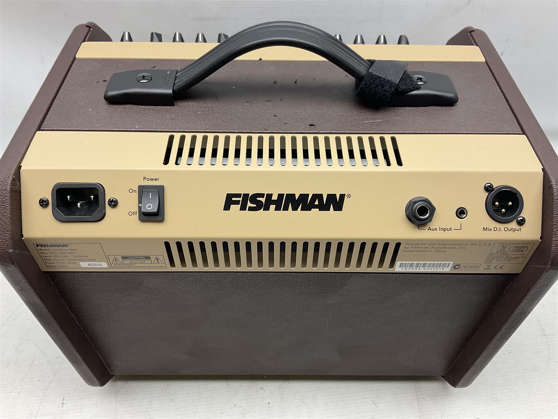 Fishman LoudBox Mini guitar amplifier, date code 43/2015 L34cm; boxed with instructions