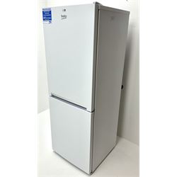 Beko fridge freezer model number CXFG1552W