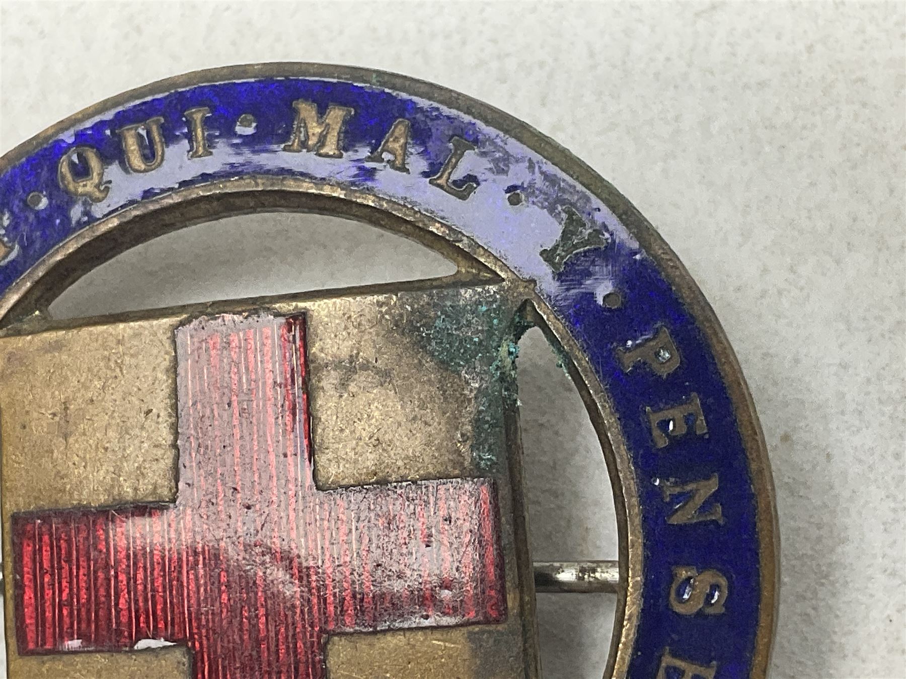 Edward VII Order of the Garter beret badge