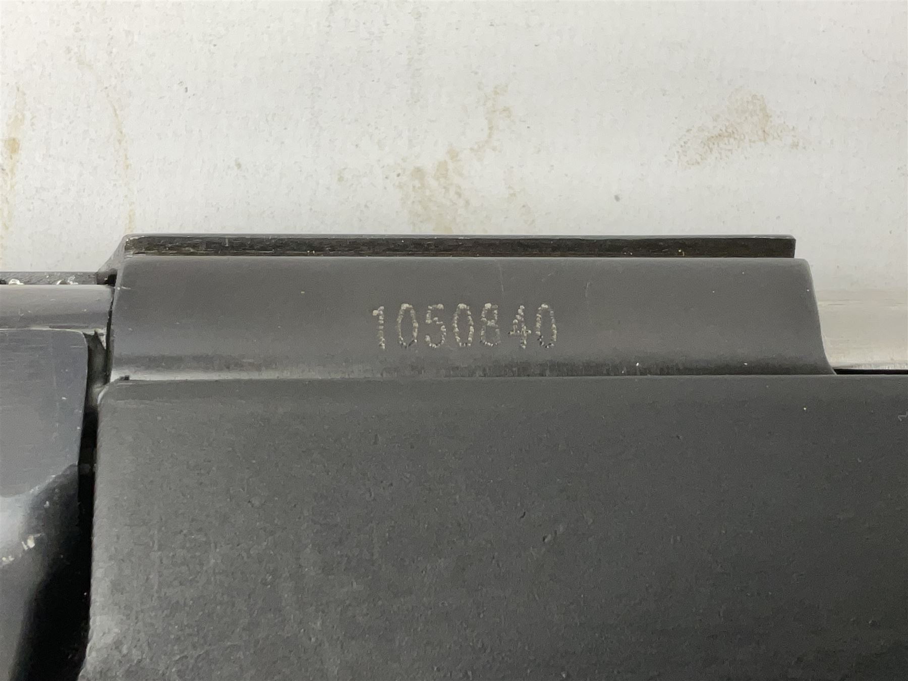 Puma Rifles Hunter bolt-action .22 Long Rifle the 36cm shortened barrel threaded for sound moderator, plastic synthetic stock, serial no.1050840 L83.5cm FIREARMS CERTIFICATE REQUIRED OR RFD