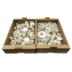 Collection of W H Goss crested ware, to 